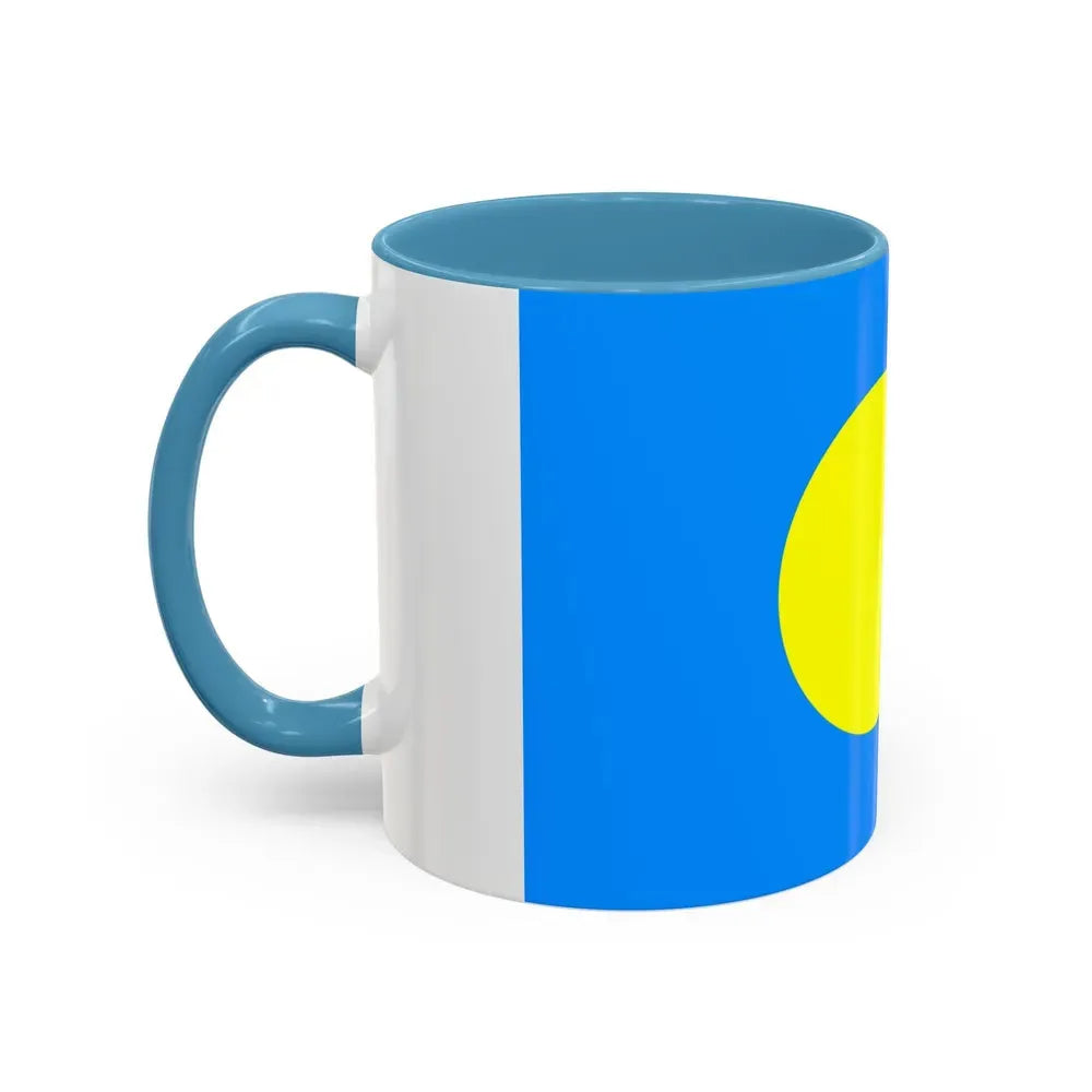 Flag of Palau Palau - Accent Coffee Mug - Go Mug Yourself