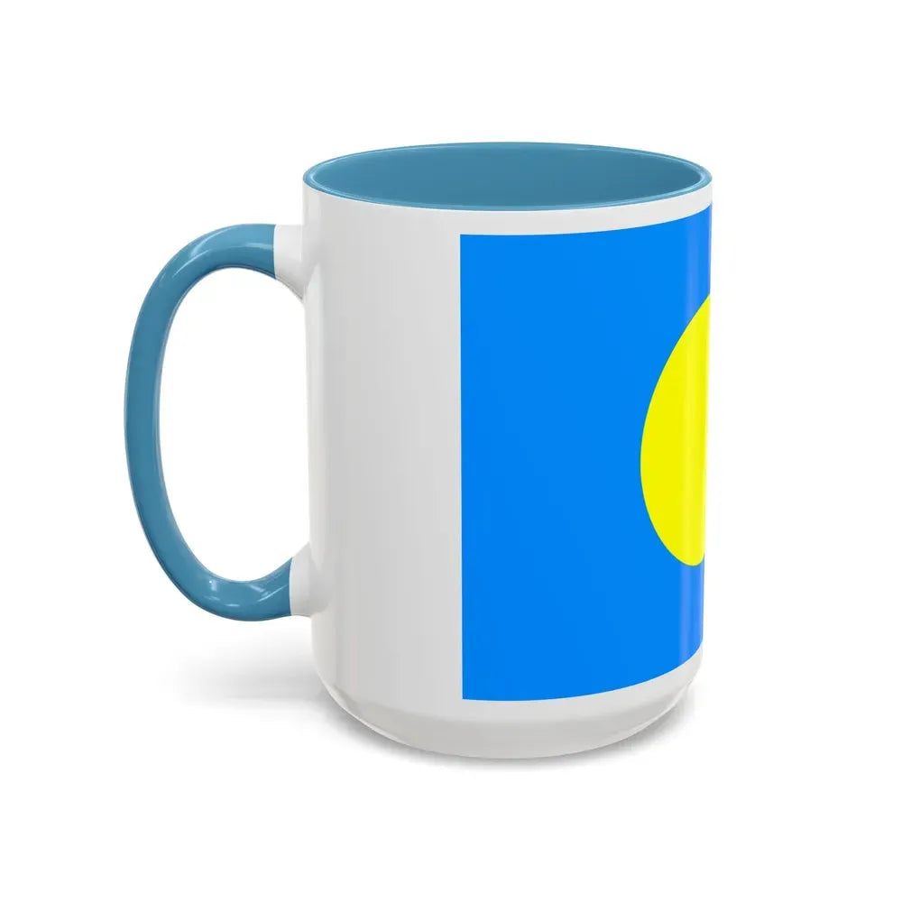 Flag of Palau Palau - Accent Coffee Mug - Go Mug Yourself