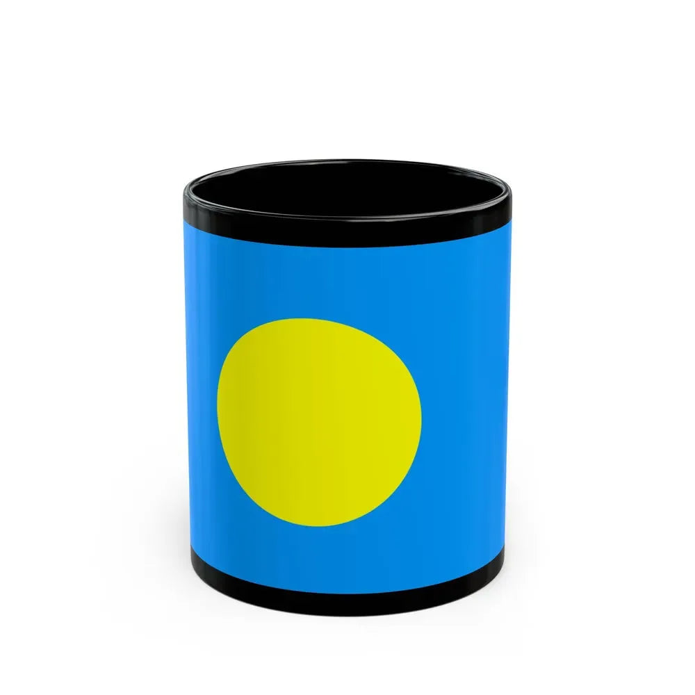 Flag of Palau Palau - Black Coffee Mug 11oz - Go Mug Yourself