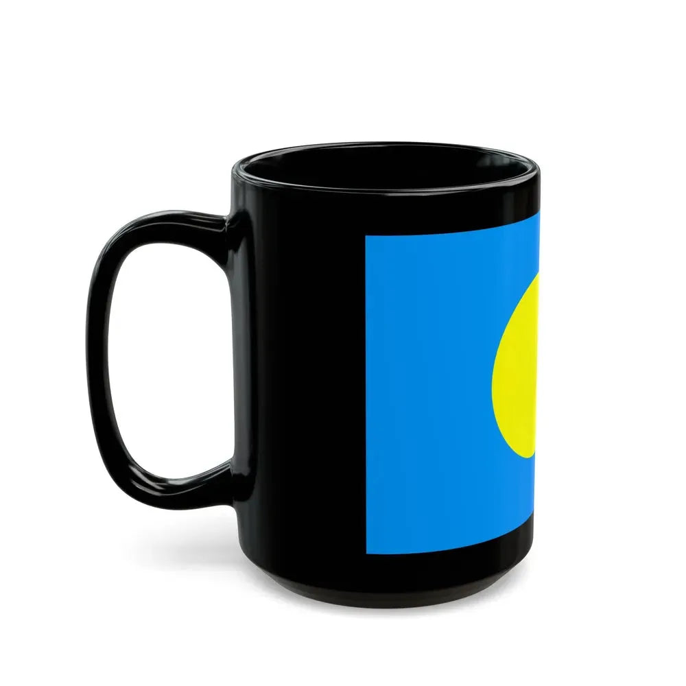 Flag of Palau Palau - Black Coffee Mug - Go Mug Yourself