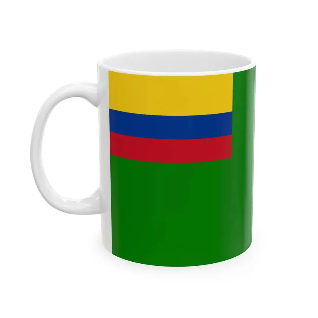 Flag of Palestina (Ecuador) White Coffee Mug - Go Mug Yourself