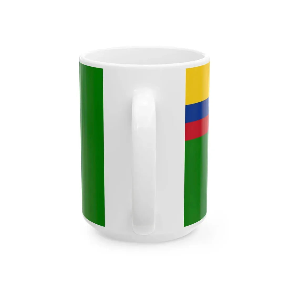 Flag of Palestina (Ecuador) White Coffee Mug - Go Mug Yourself