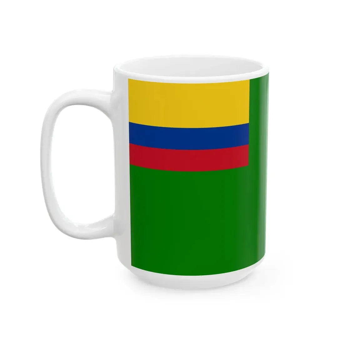Flag of Palestina (Ecuador) White Coffee Mug - Go Mug Yourself