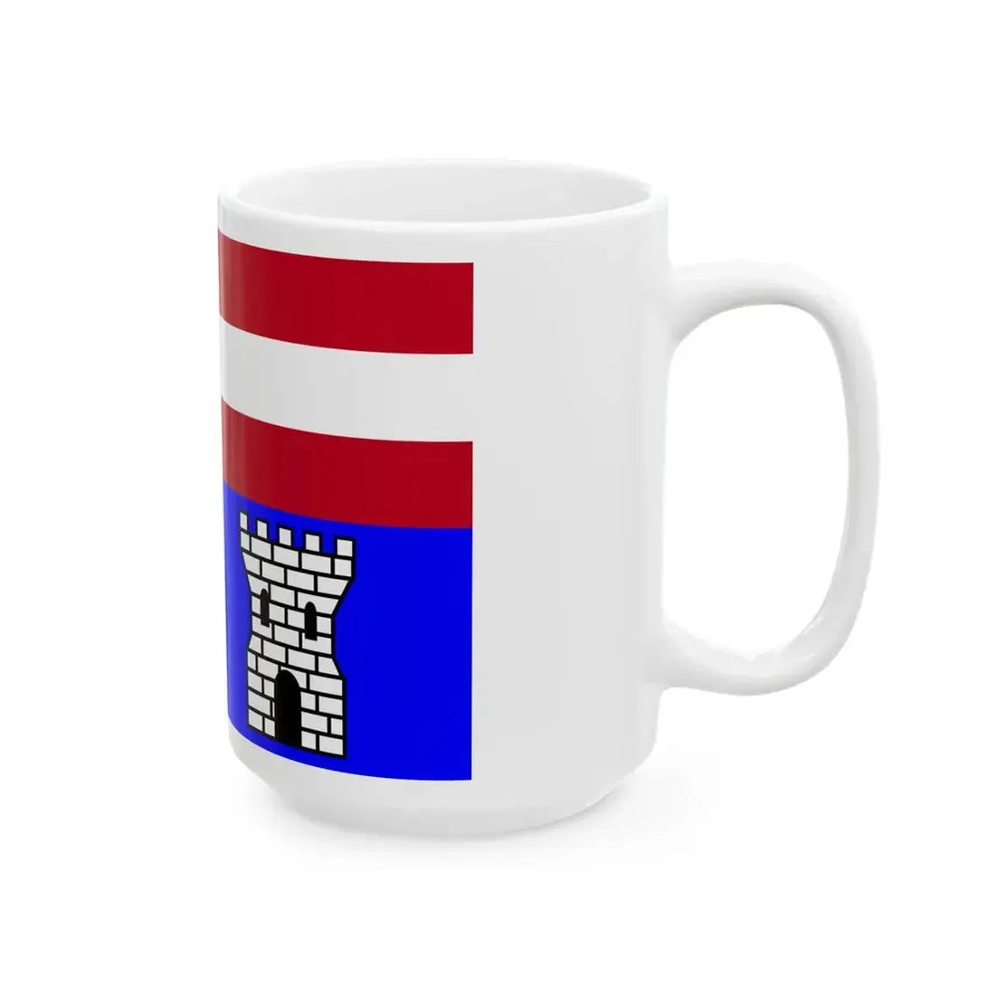 Flag of Paliseul (Belgium) White Coffee Mug - Go Mug Yourself