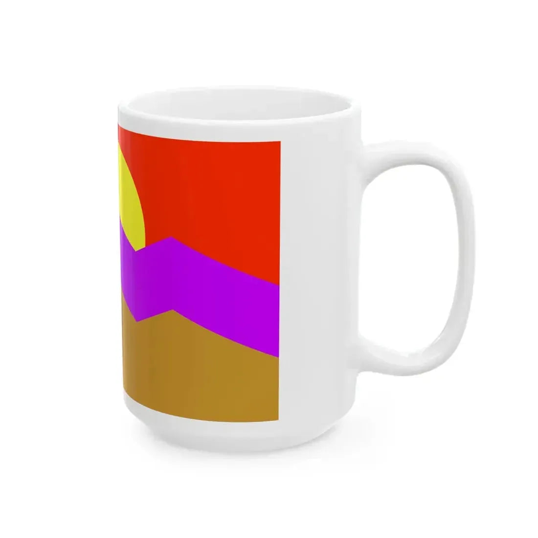 Flag of Palm Springs California (United States) White Coffee Mug - Go Mug Yourself
