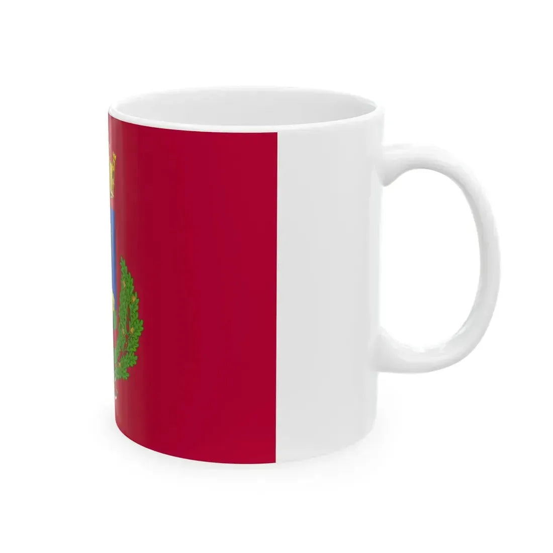 Flag of Palmanova (Italy) White Coffee Mug - Go Mug Yourself