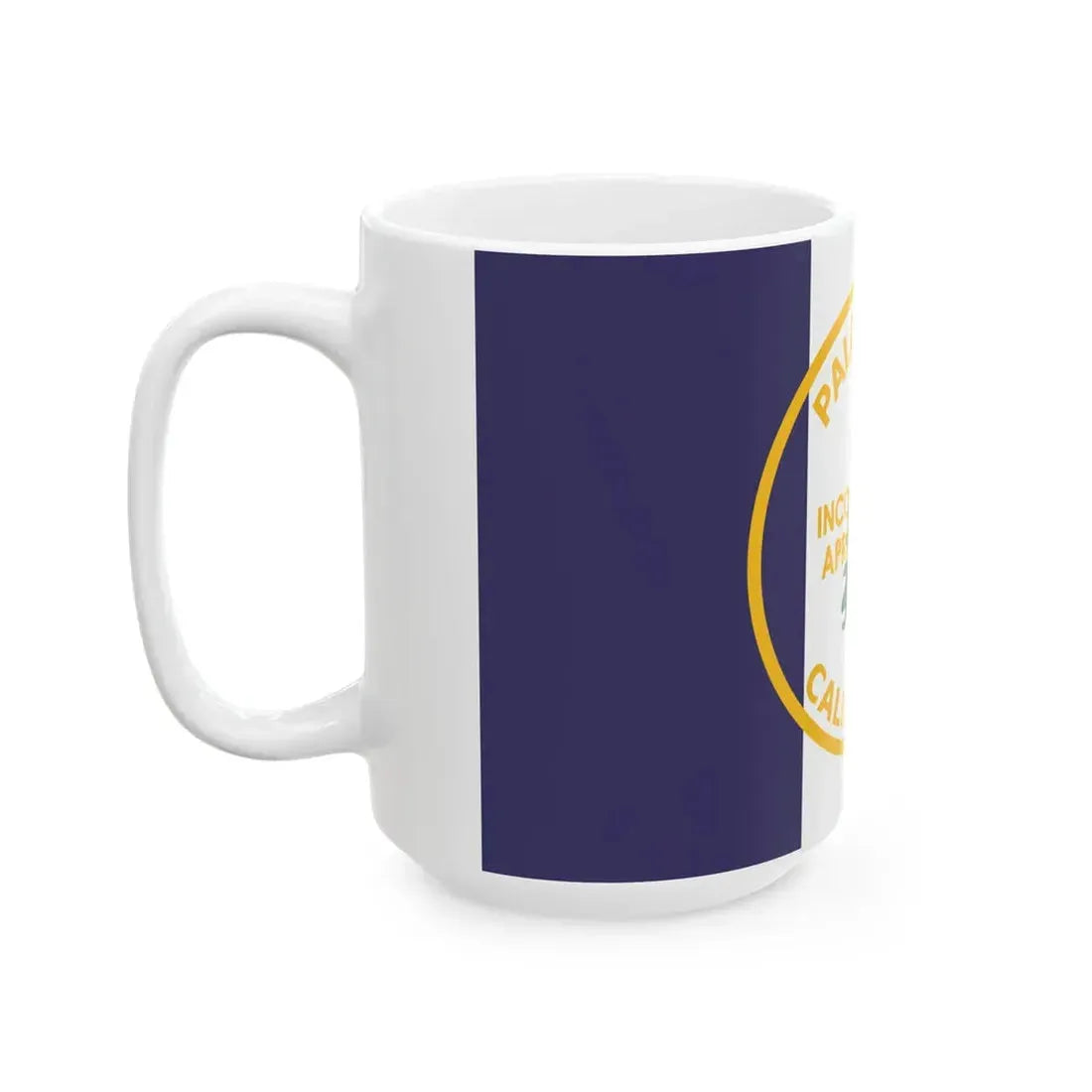 Flag of Palo Alto California (United States) White Coffee Mug - Go Mug Yourself
