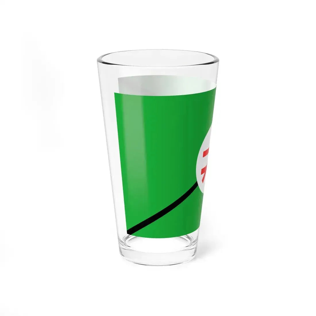 Flag of Pan-Iranist-Party (Iran) Pint Glass 16oz - Go Mug Yourself