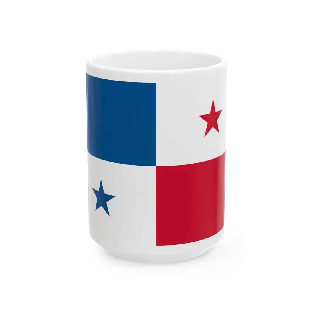 Flag of Panama 1903 (Panama) White Coffee Mug 15oz - Go Mug Yourself