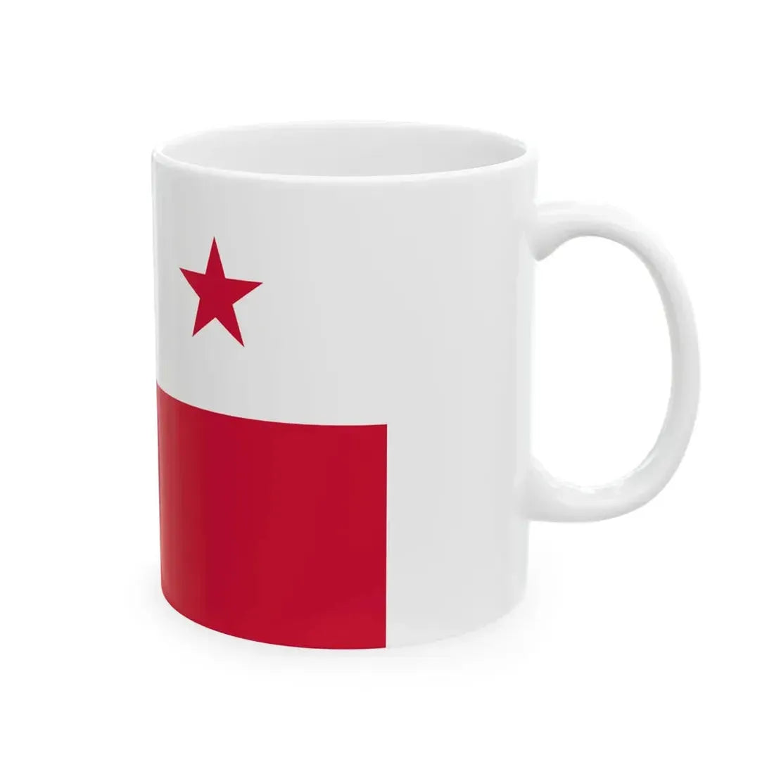 Flag of Panama 1903 (Panama) White Coffee Mug - Go Mug Yourself