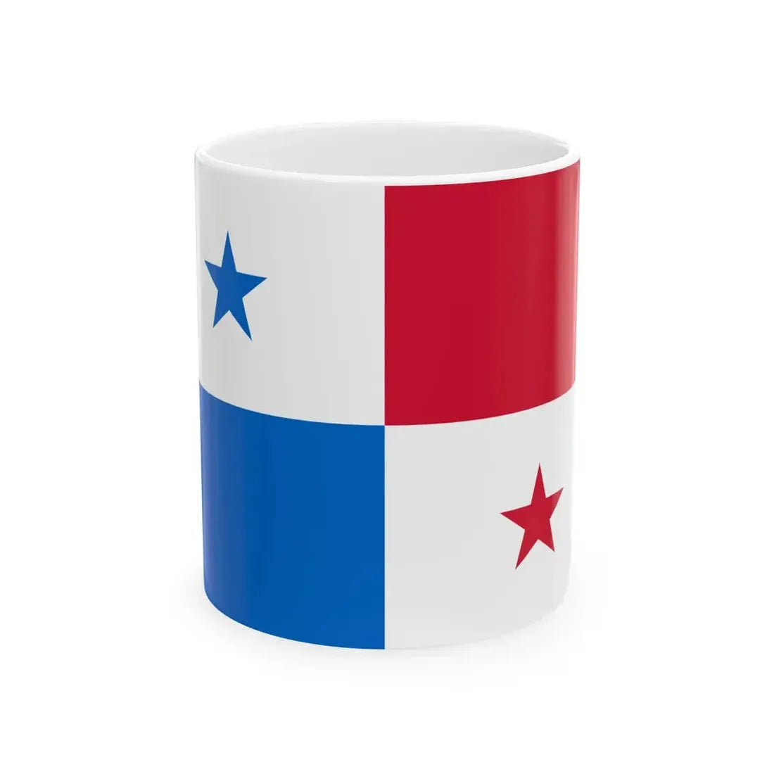 Flag of Panama 1925-2017 (Panama) White Coffee Mug 11oz - Go Mug Yourself