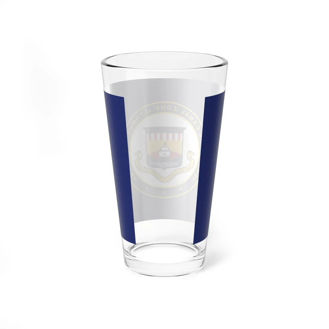 Flag of Panama Canal Zone (Panama) Pint Glass 16oz - Go Mug Yourself