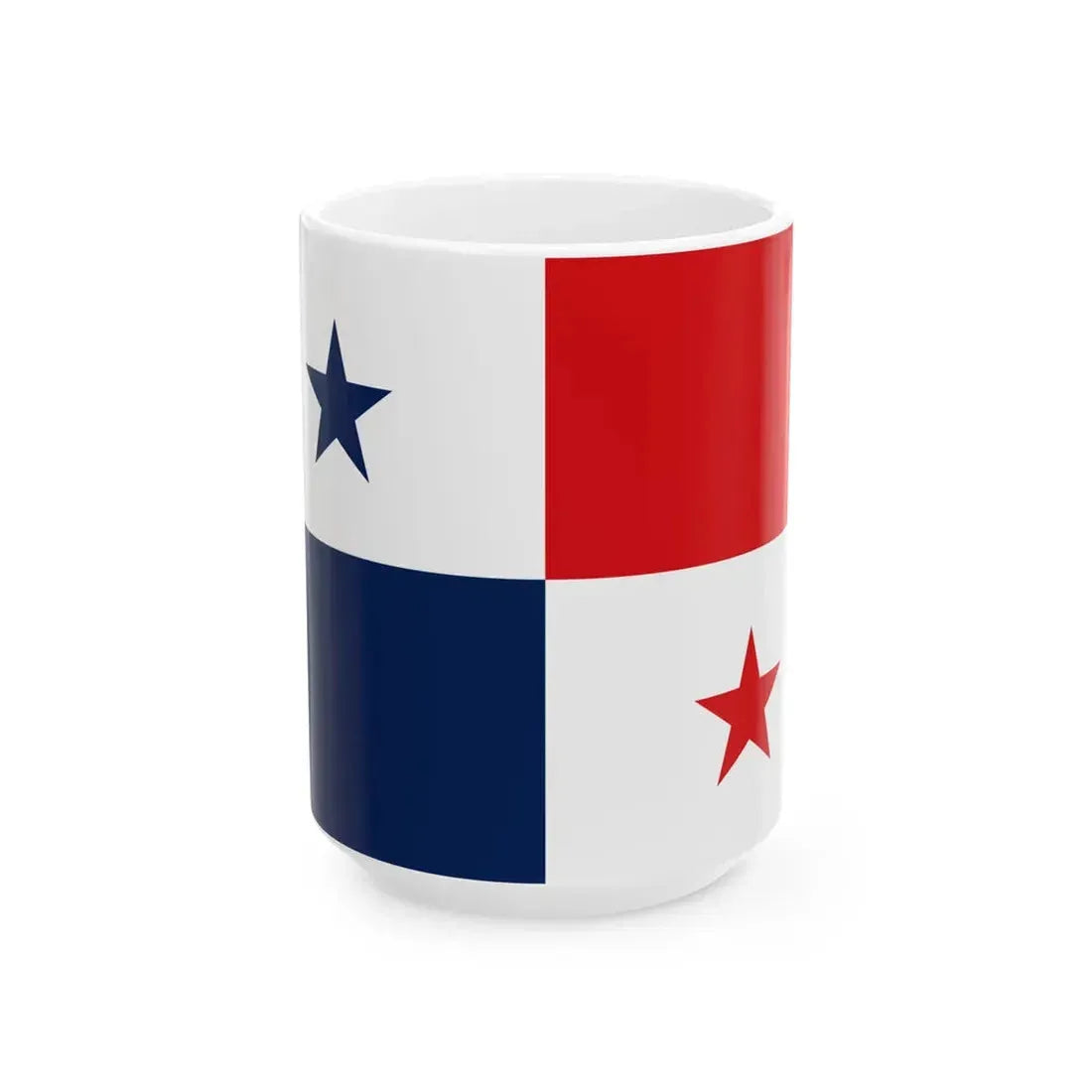 Flag of Panama (Panama) White Coffee Mug 15oz - Go Mug Yourself