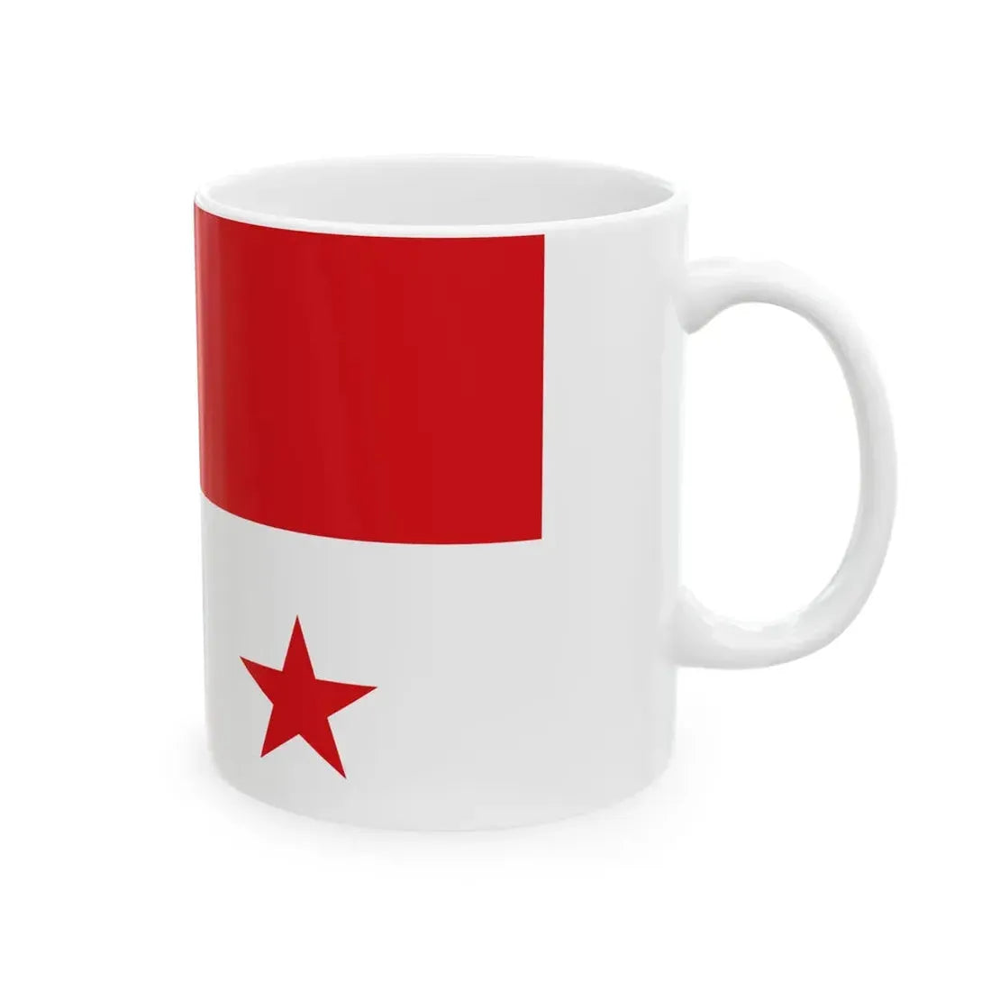 Flag of Panama (Panama) White Coffee Mug - Go Mug Yourself