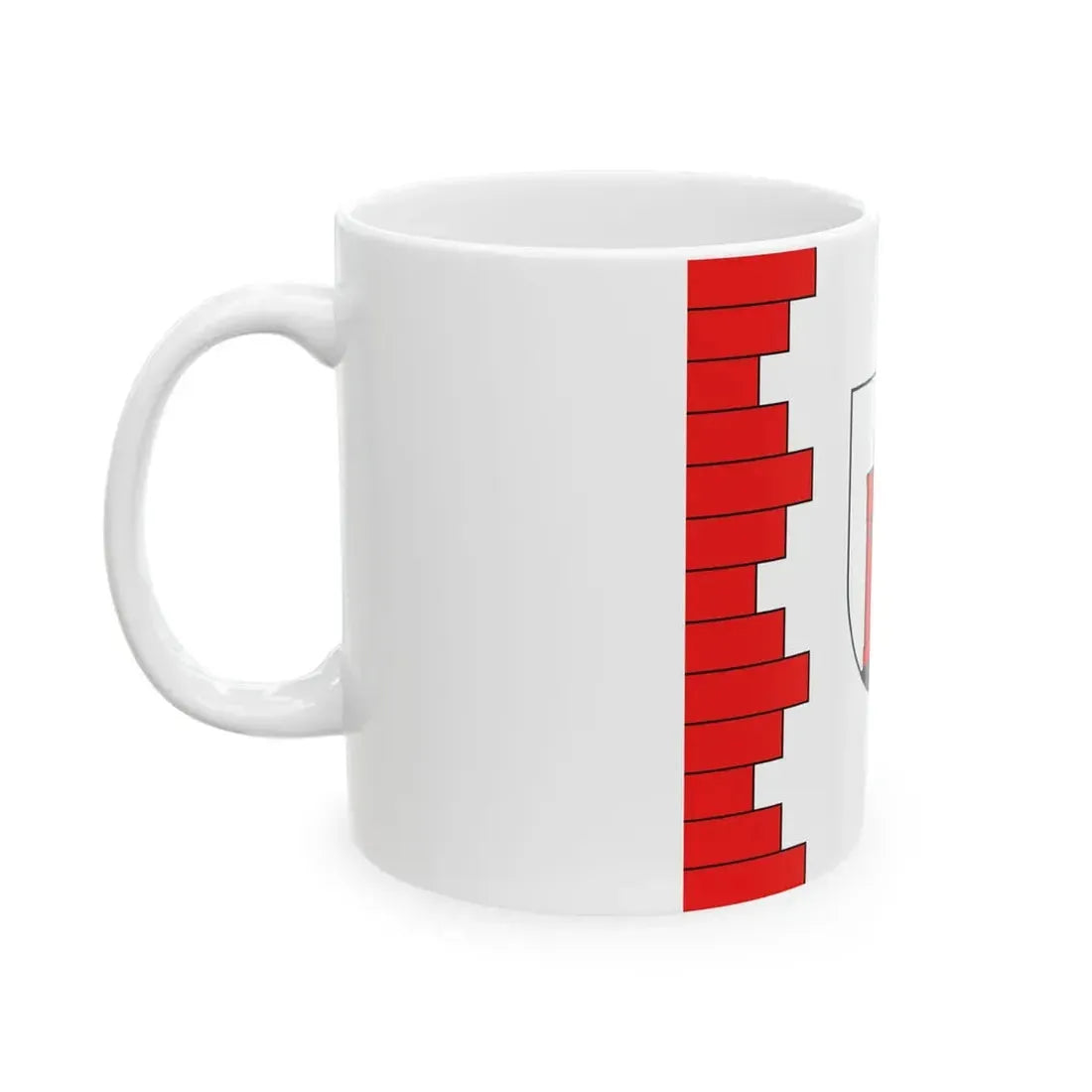 Flag of Panevezys (Lithuania) White Coffee Mug - Go Mug Yourself