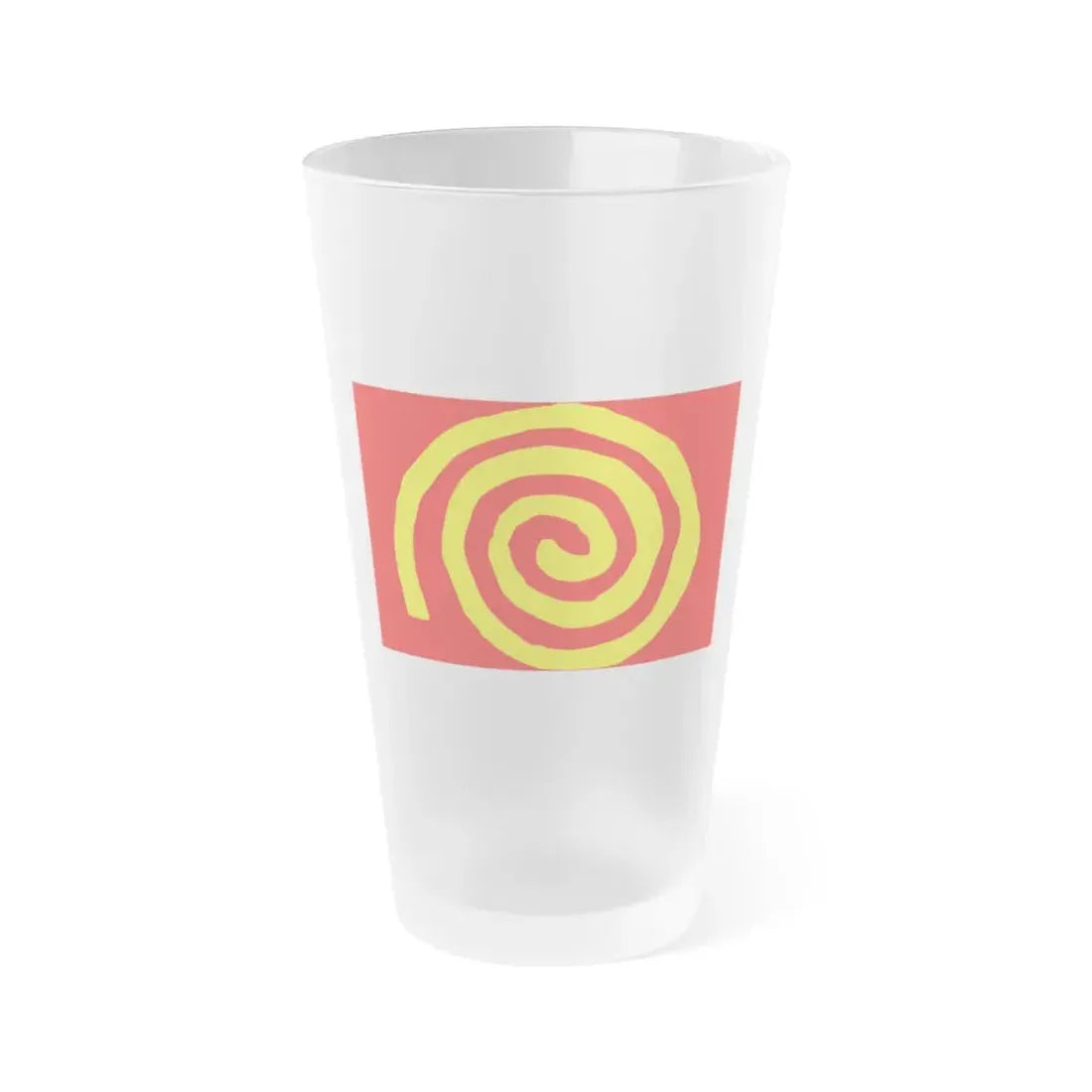 Flag of Paola 1994 to 1996 Malta - Frosted Pint Glass 16oz 16oz Frosted - Go Mug Yourself