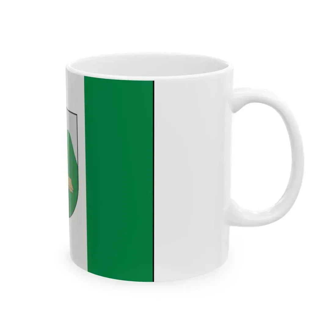 Flag of Papile (Lithuania) White Coffee Mug - Go Mug Yourself