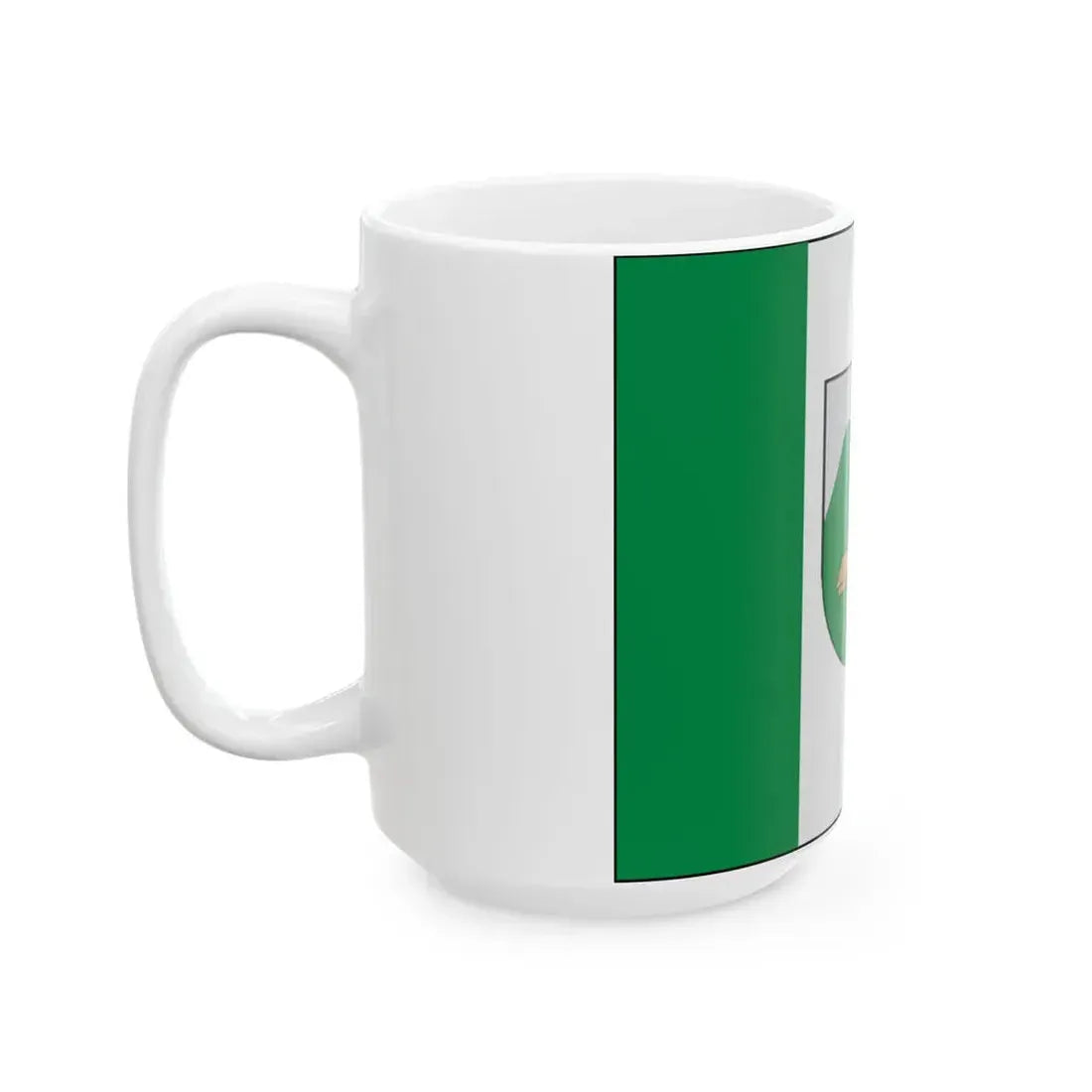Flag of Papile (Lithuania) White Coffee Mug - Go Mug Yourself