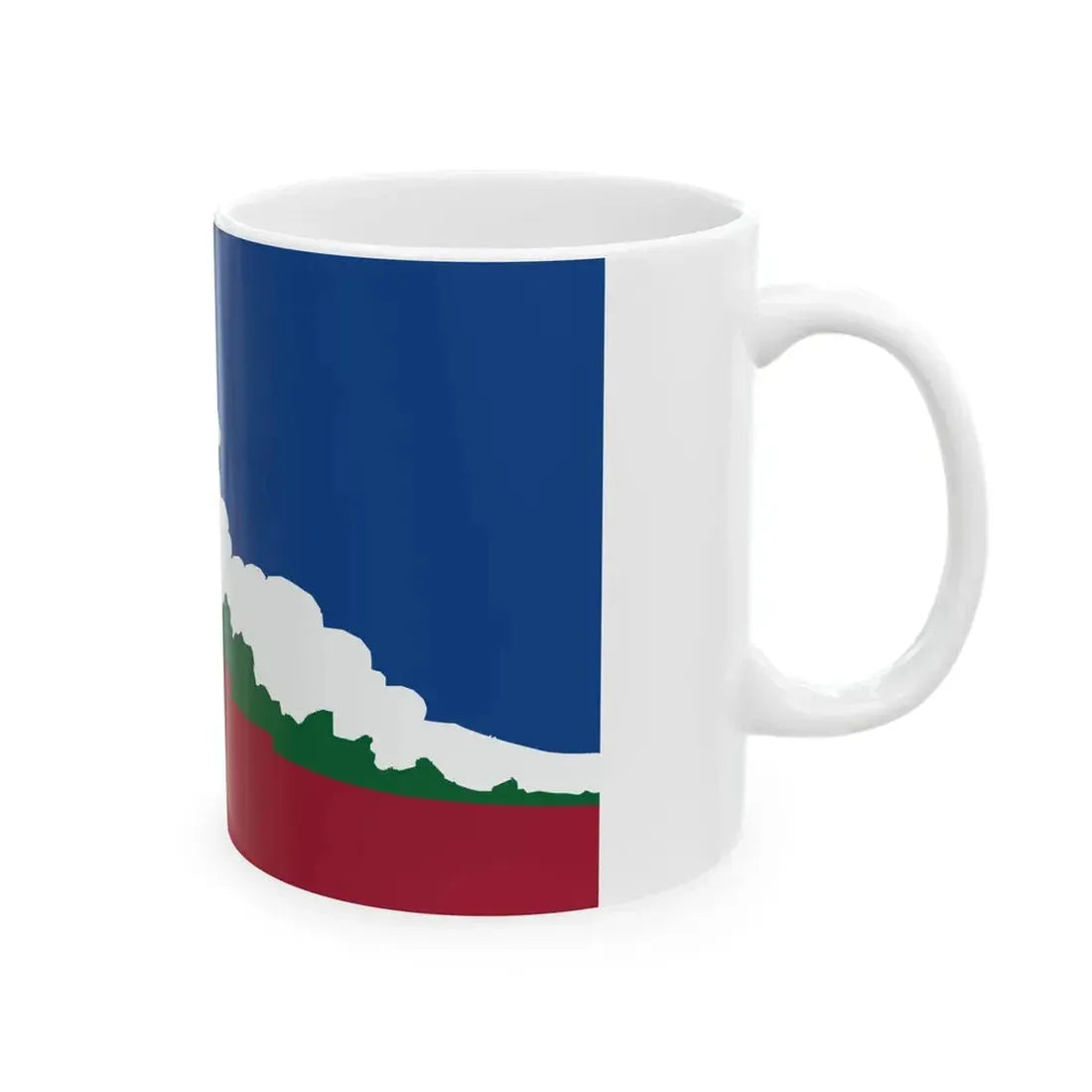 Flag of Paradise California (United States) White Coffee Mug - Go Mug Yourself