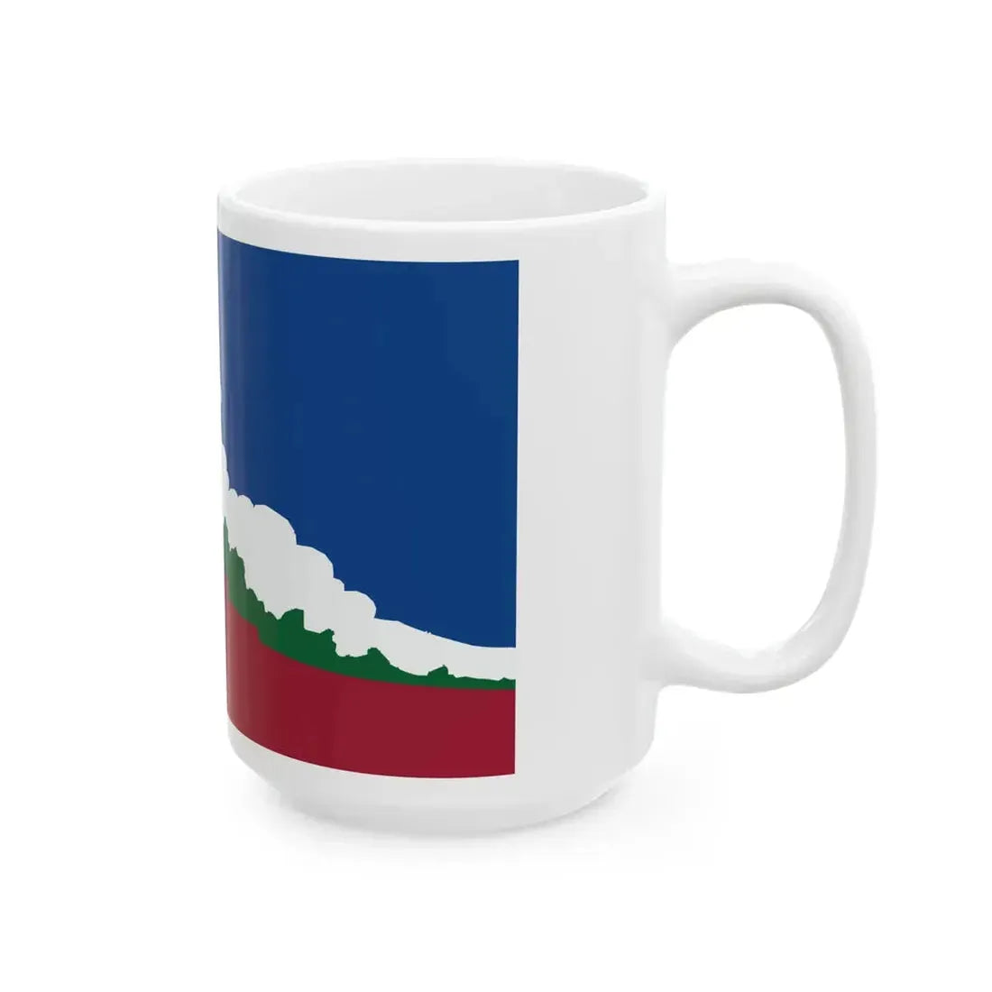 Flag of Paradise California (United States) White Coffee Mug - Go Mug Yourself