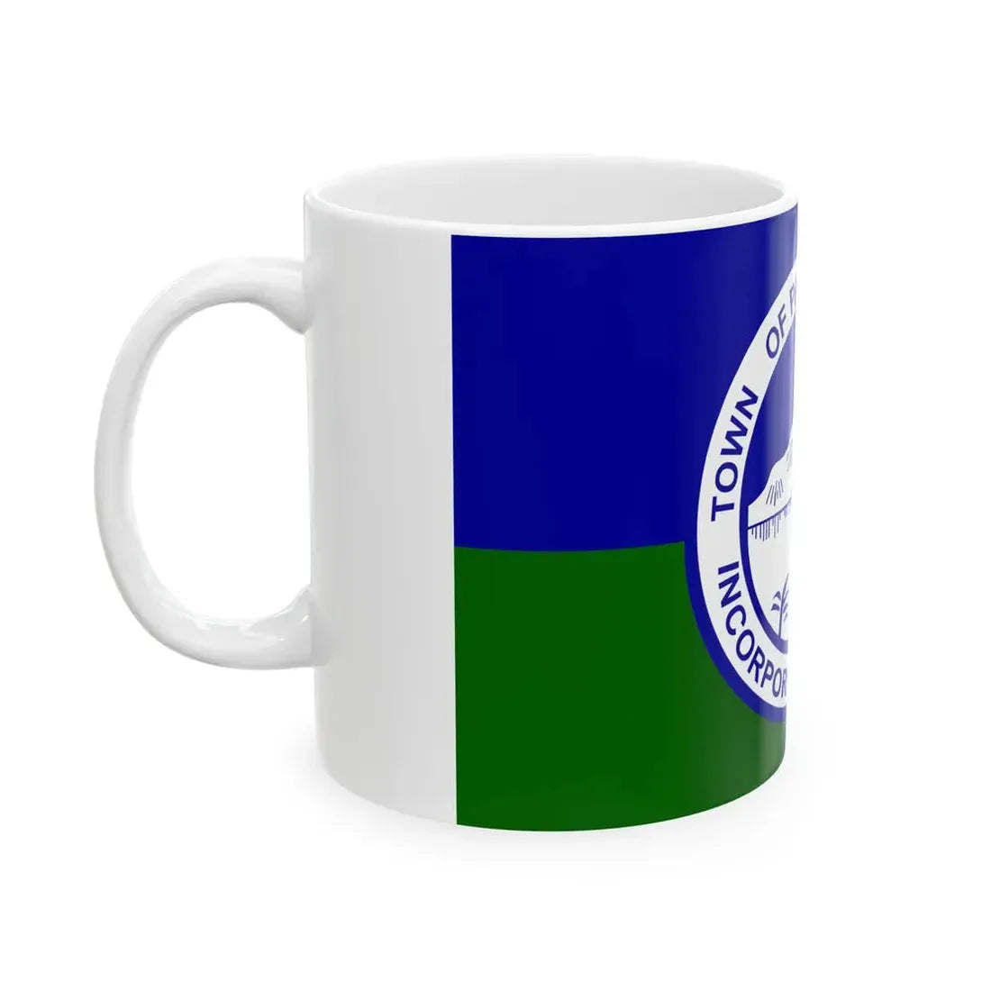 Flag of Paradise Valley Arizona (United States) White Coffee Mug - Go Mug Yourself