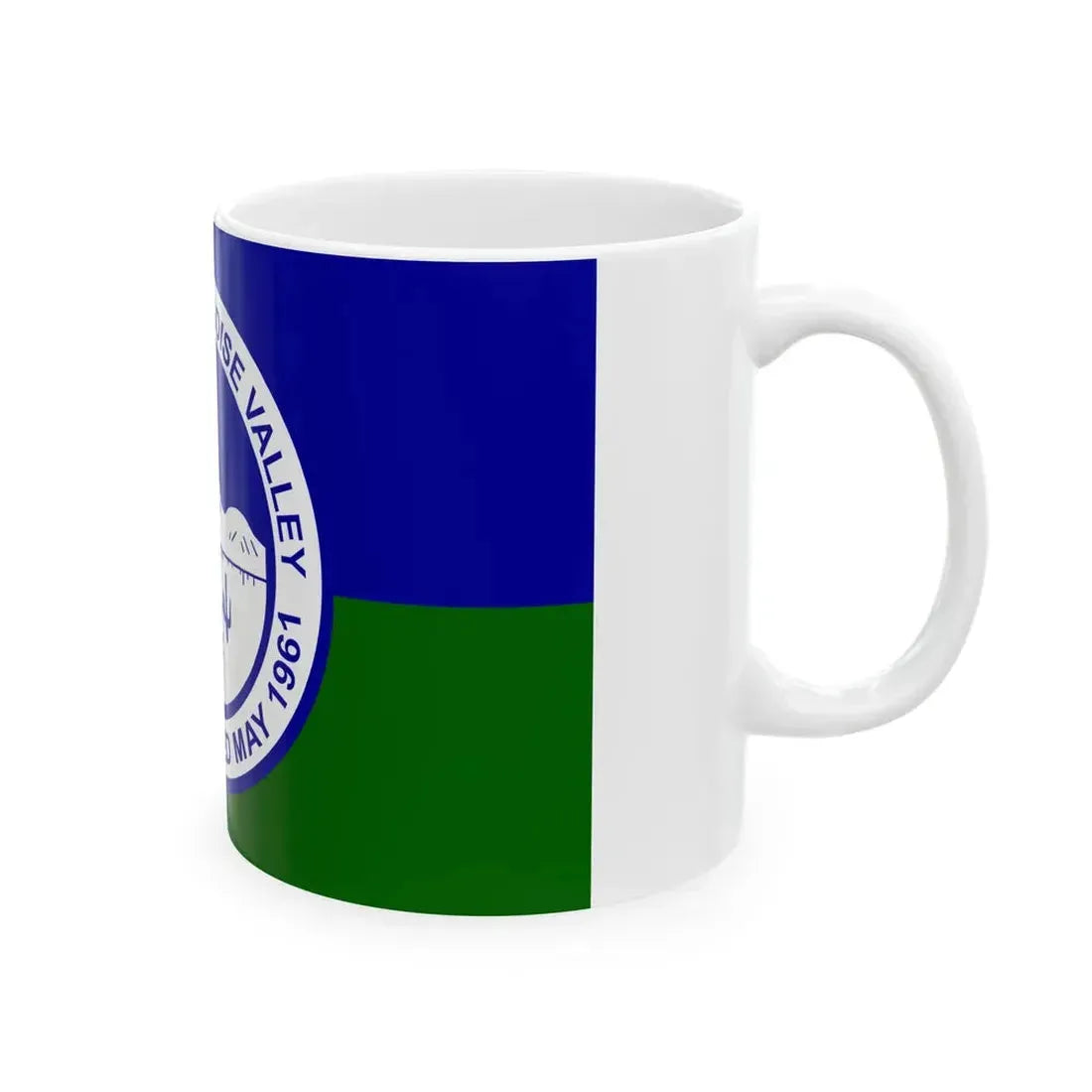 Flag of Paradise Valley Arizona (United States) White Coffee Mug - Go Mug Yourself