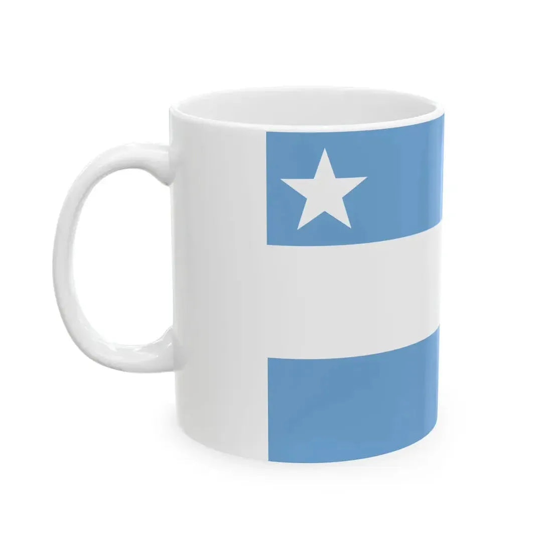 Flag of Paraguay 1812 (Paraguay) White Coffee Mug - Go Mug Yourself
