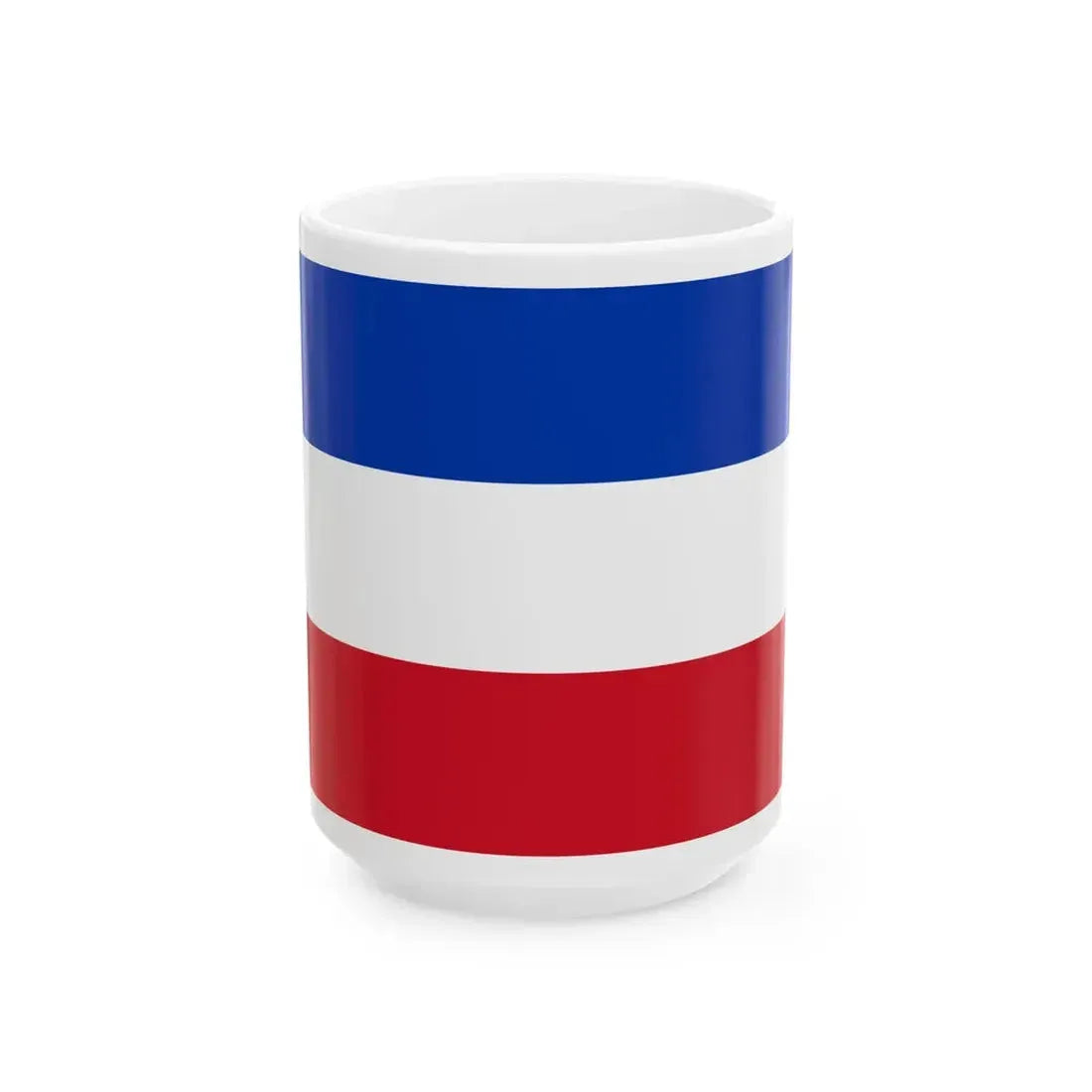 Flag of Paraguay 1813 (Paraguay) White Coffee Mug 15oz - Go Mug Yourself