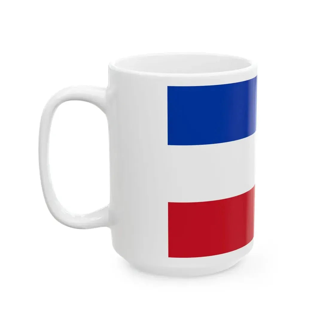 Flag of Paraguay 1813 (Paraguay) White Coffee Mug - Go Mug Yourself