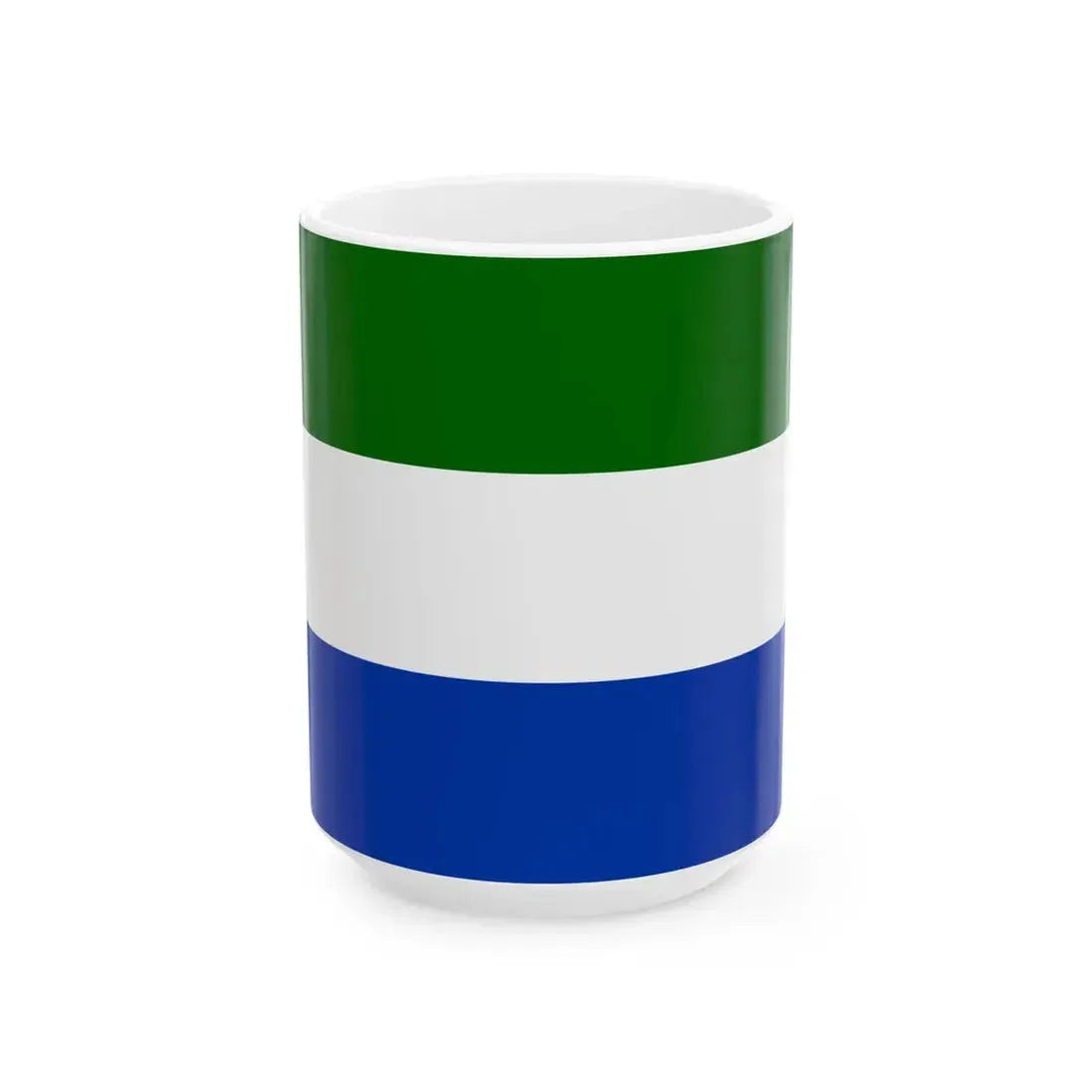 Flag of Paraguay June 1811 (Paraguay) White Coffee Mug 15oz - Go Mug Yourself