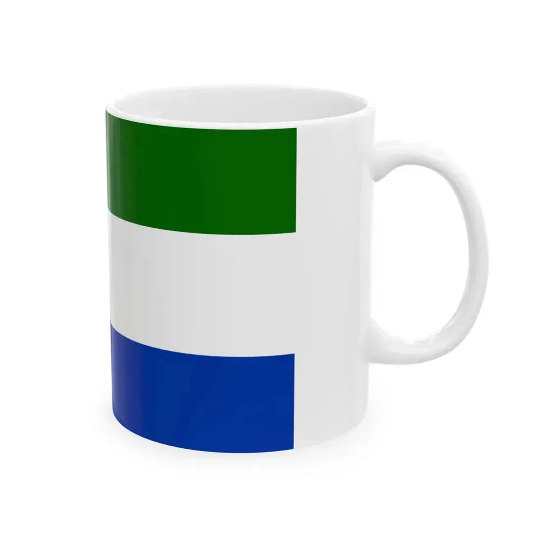Flag of Paraguay June 1811 (Paraguay) White Coffee Mug - Go Mug Yourself