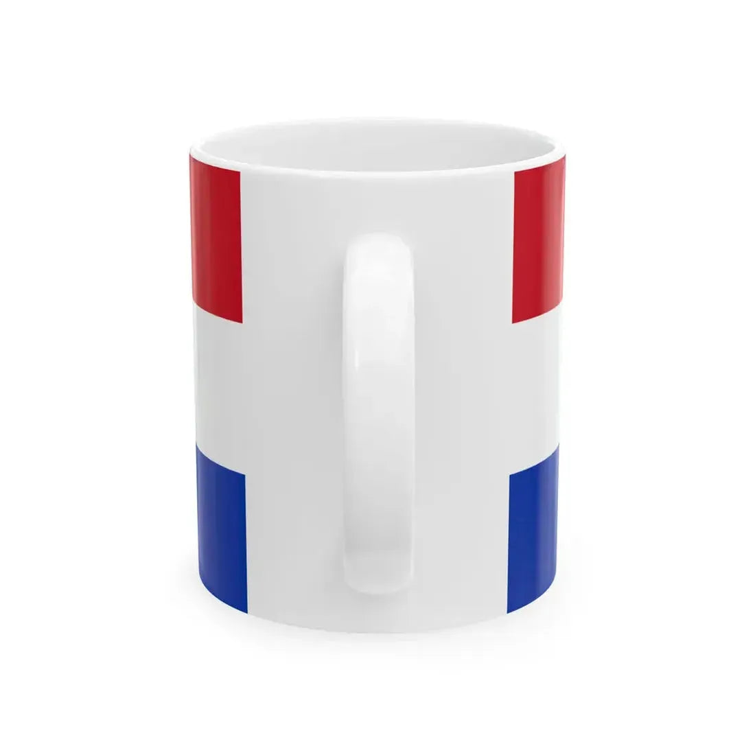 Flag of Paraguay reverse 1954-1988 (Paraguay) White Coffee Mug - Go Mug Yourself
