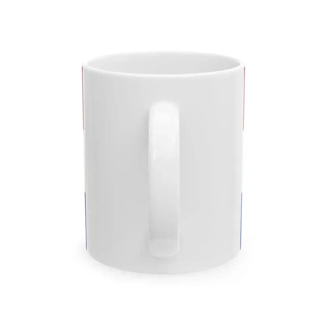 Flag of Paraguay reverse 1990-2013 3-2 (Paraguay) White Coffee Mug - Go Mug Yourself