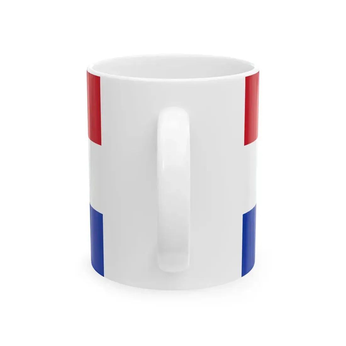 Flag of Paraguay reverse 1990-2013 (Paraguay) White Coffee Mug - Go Mug Yourself