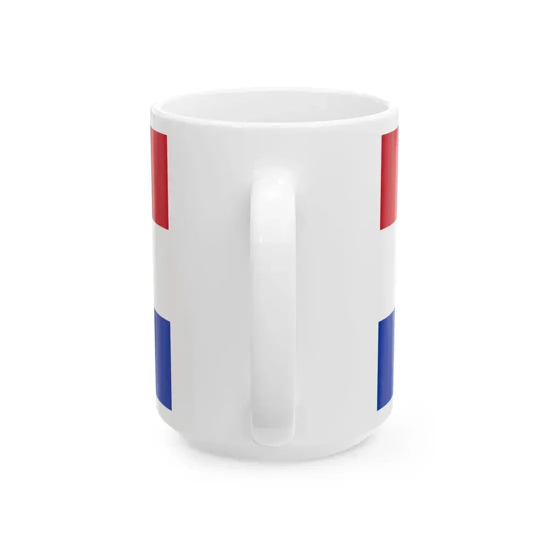 Flag of Paraguay reverse 1990-2013 (Paraguay) White Coffee Mug - Go Mug Yourself