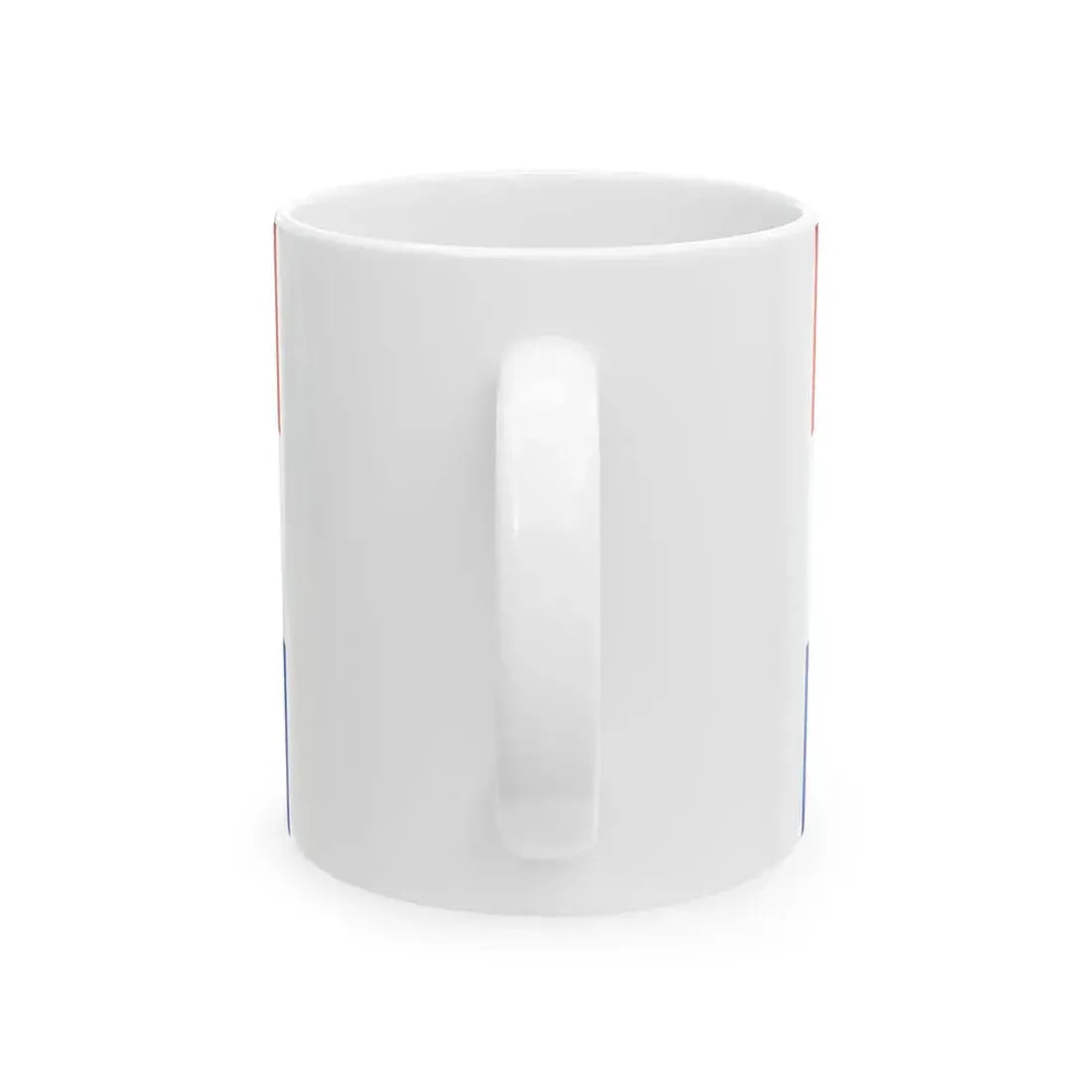 Flag of Paraguay reverse 3-2 (Paraguay) White Coffee Mug - Go Mug Yourself