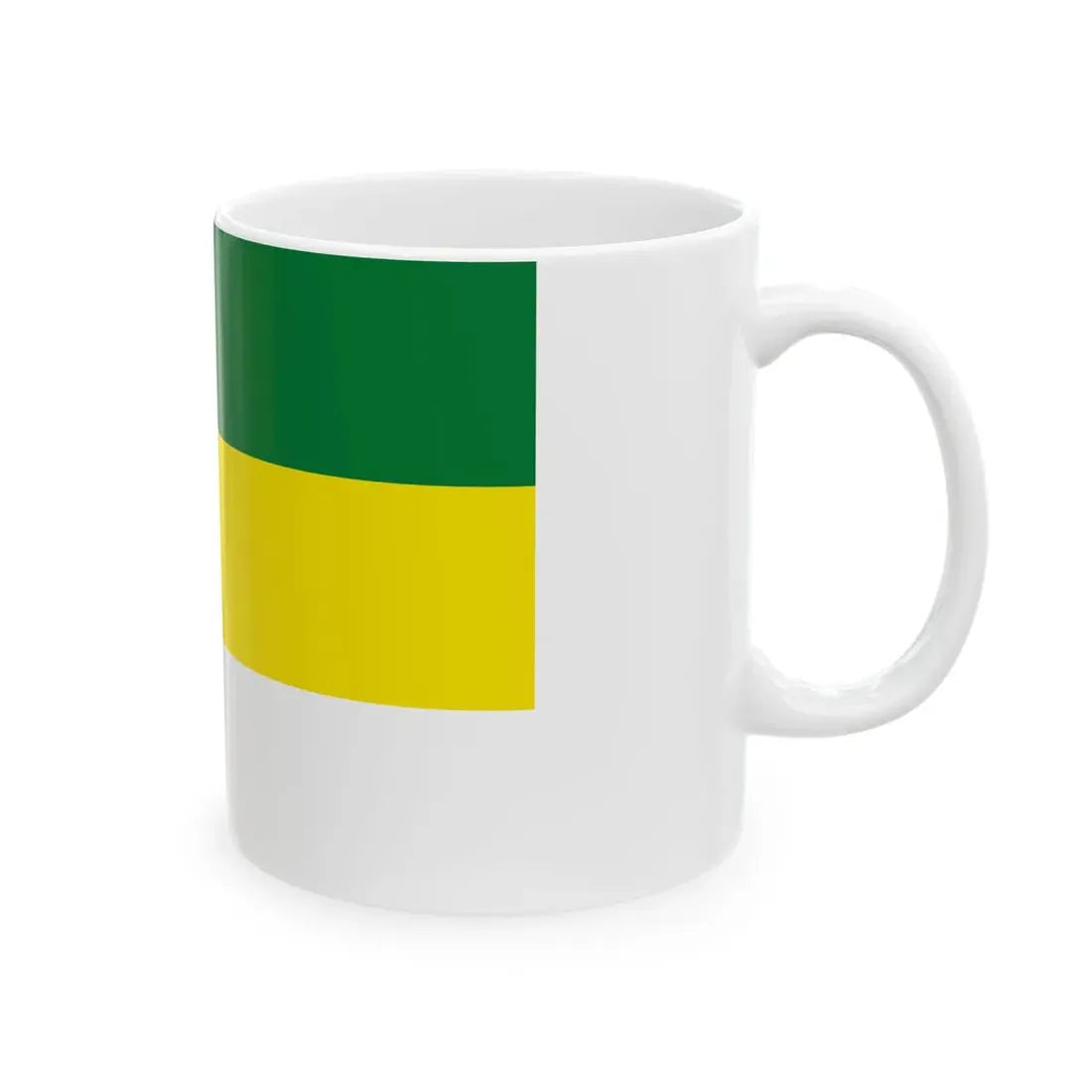 Flag of Paria Bolivia (Bolivia) White Coffee Mug - Go Mug Yourself