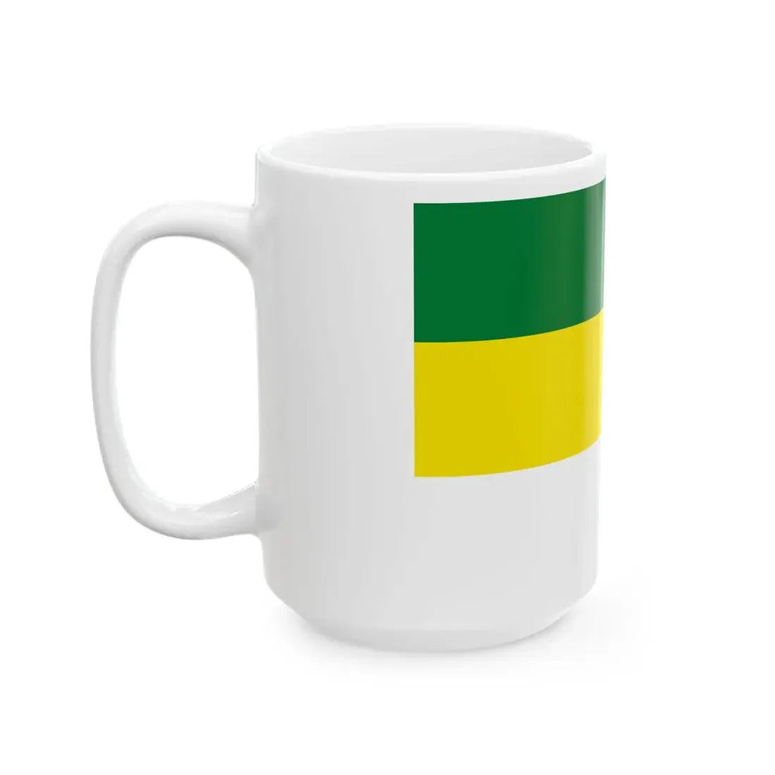 Flag of Paria Bolivia (Bolivia) White Coffee Mug - Go Mug Yourself
