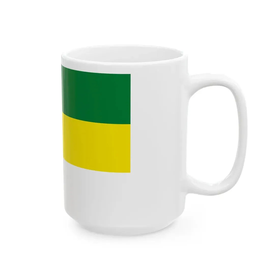 Flag of Paria Bolivia (Bolivia) White Coffee Mug - Go Mug Yourself
