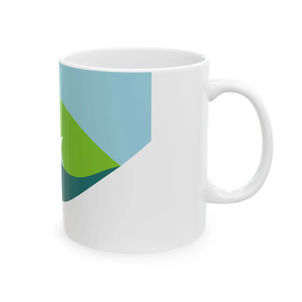 Flag of Park City Kansas (United States) White Coffee Mug - Go Mug Yourself