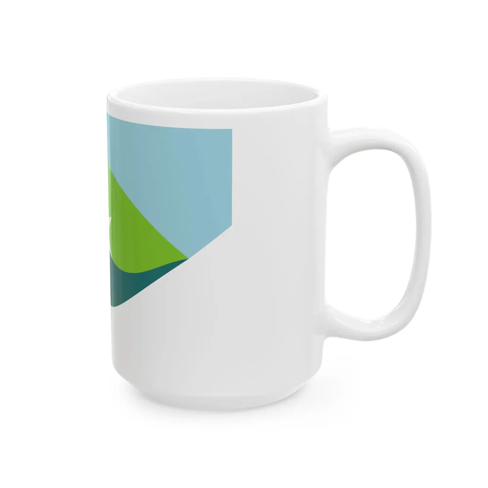 Flag of Park City Kansas (United States) White Coffee Mug - Go Mug Yourself