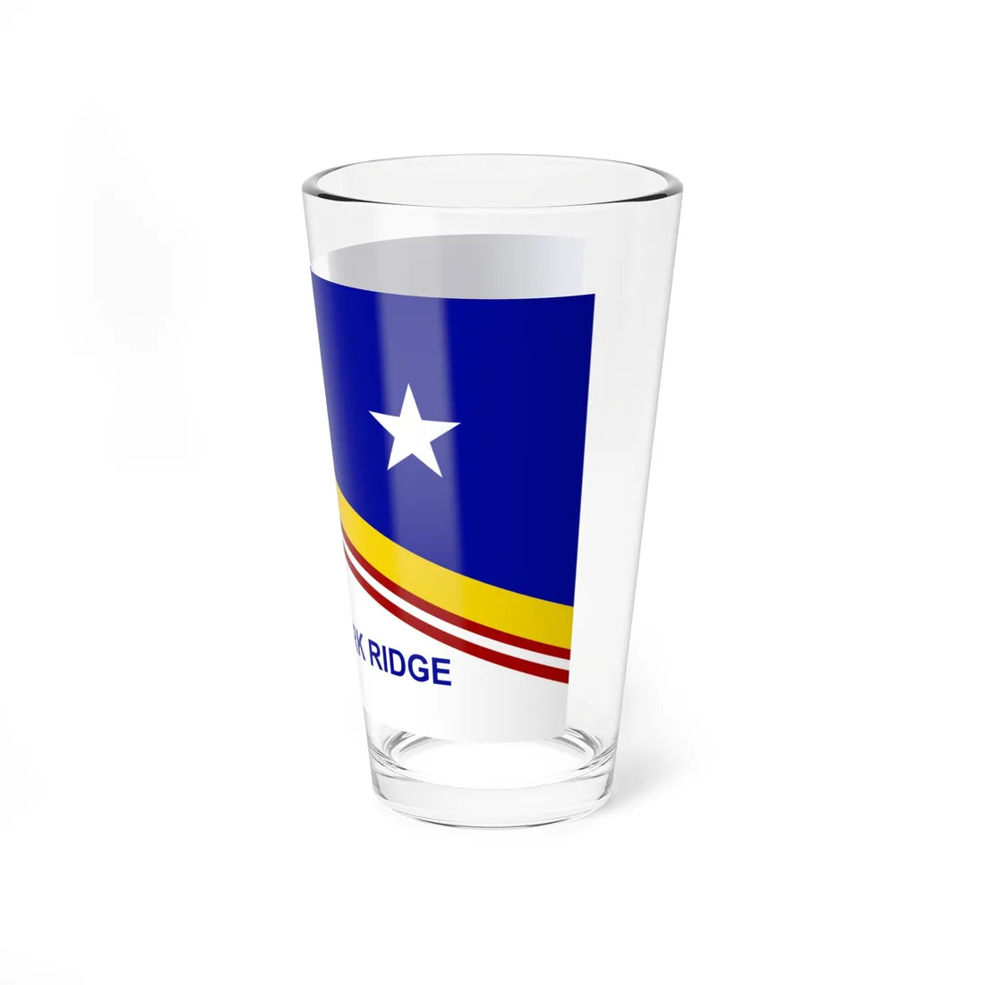 Flag of Park Ridge Illinois (United States) Pint Glass 16oz - Go Mug Yourself