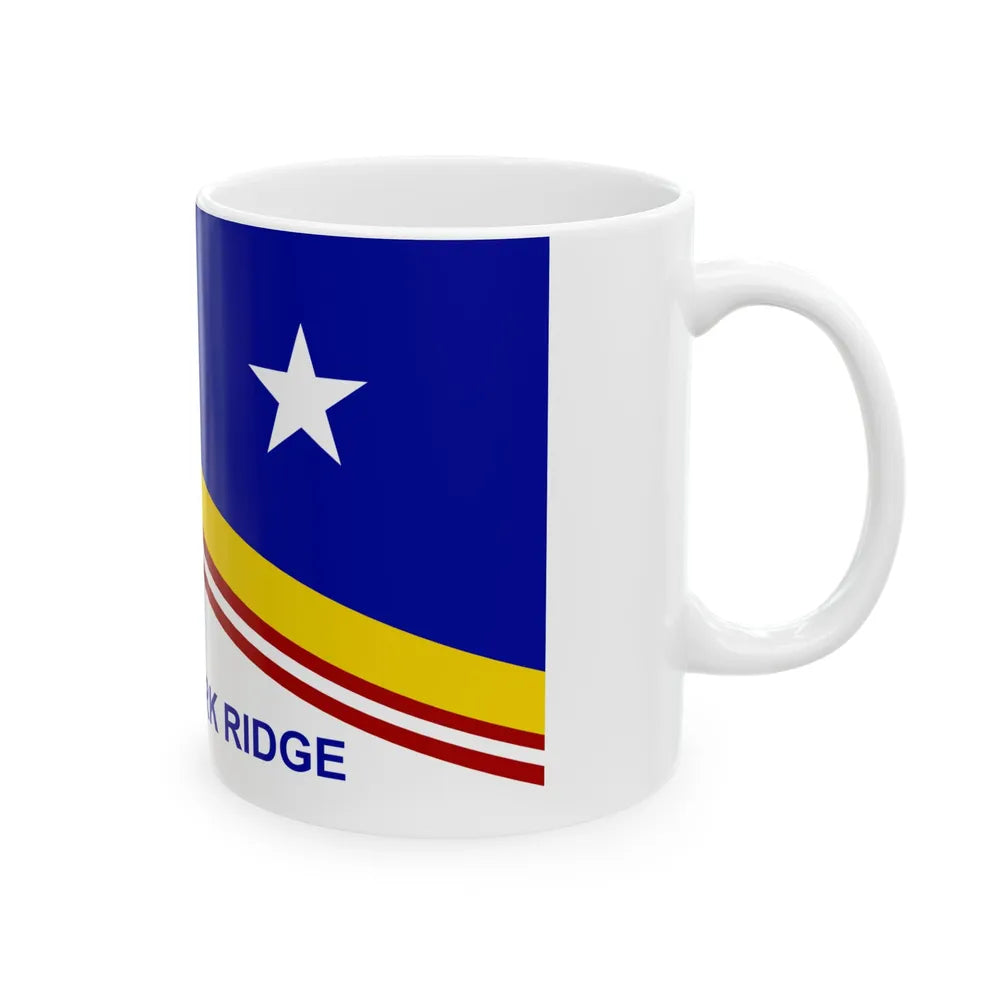 Flag of Park Ridge Illinois (United States) White Coffee Mug - Go Mug Yourself