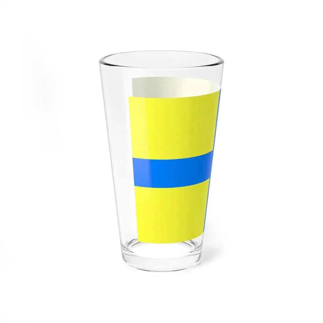 Flag of Parma Italy - Pint Glass 16oz - Go Mug Yourself