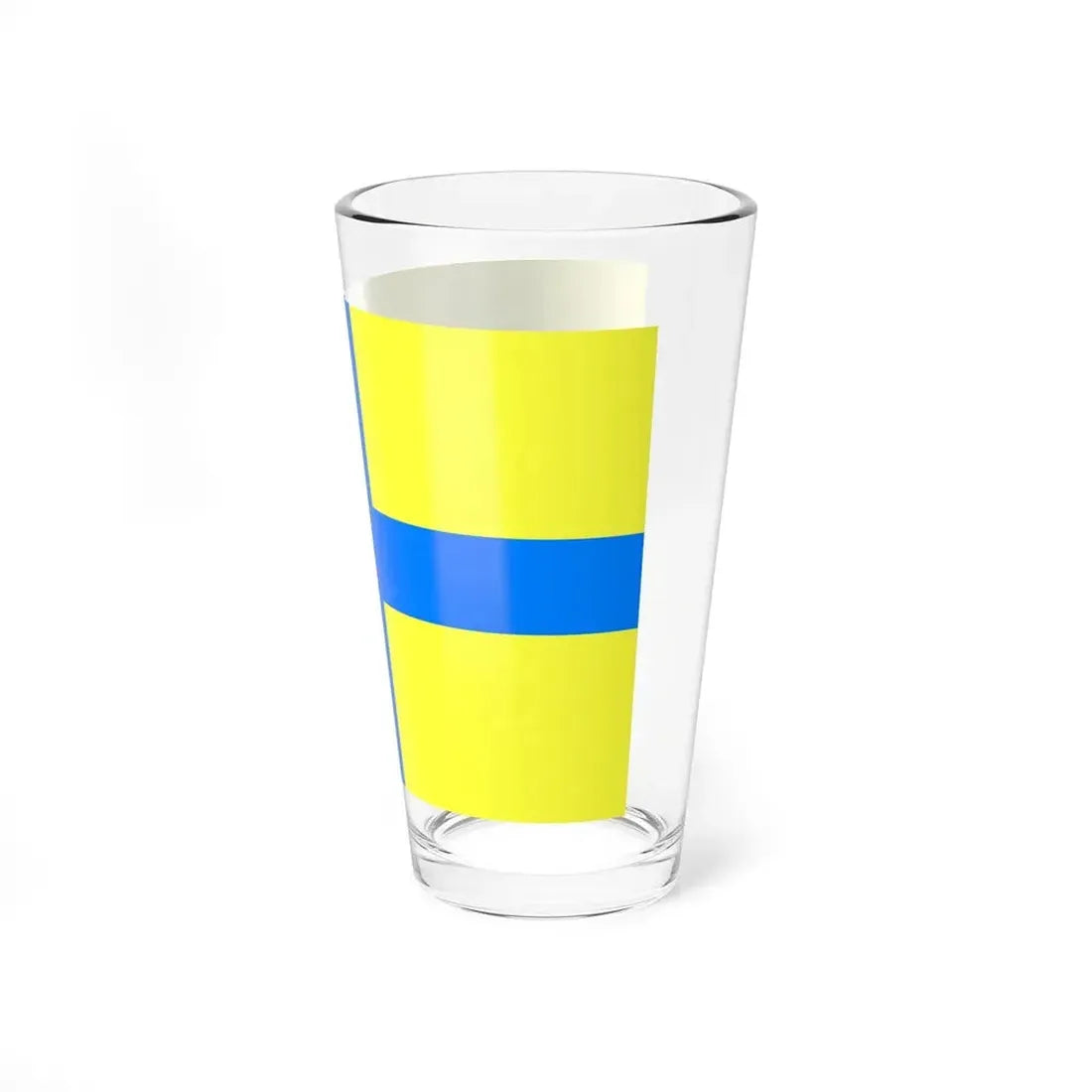 Flag of Parma Italy - Pint Glass 16oz - Go Mug Yourself