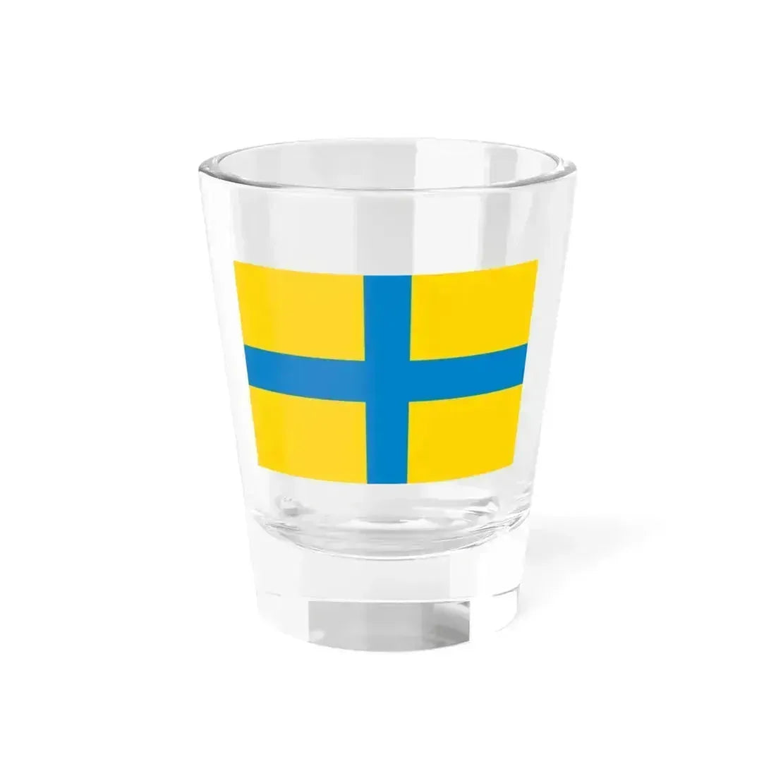 Flag of Parma (Italy) Shot Glass 1.5oz 1.5oz - Go Mug Yourself