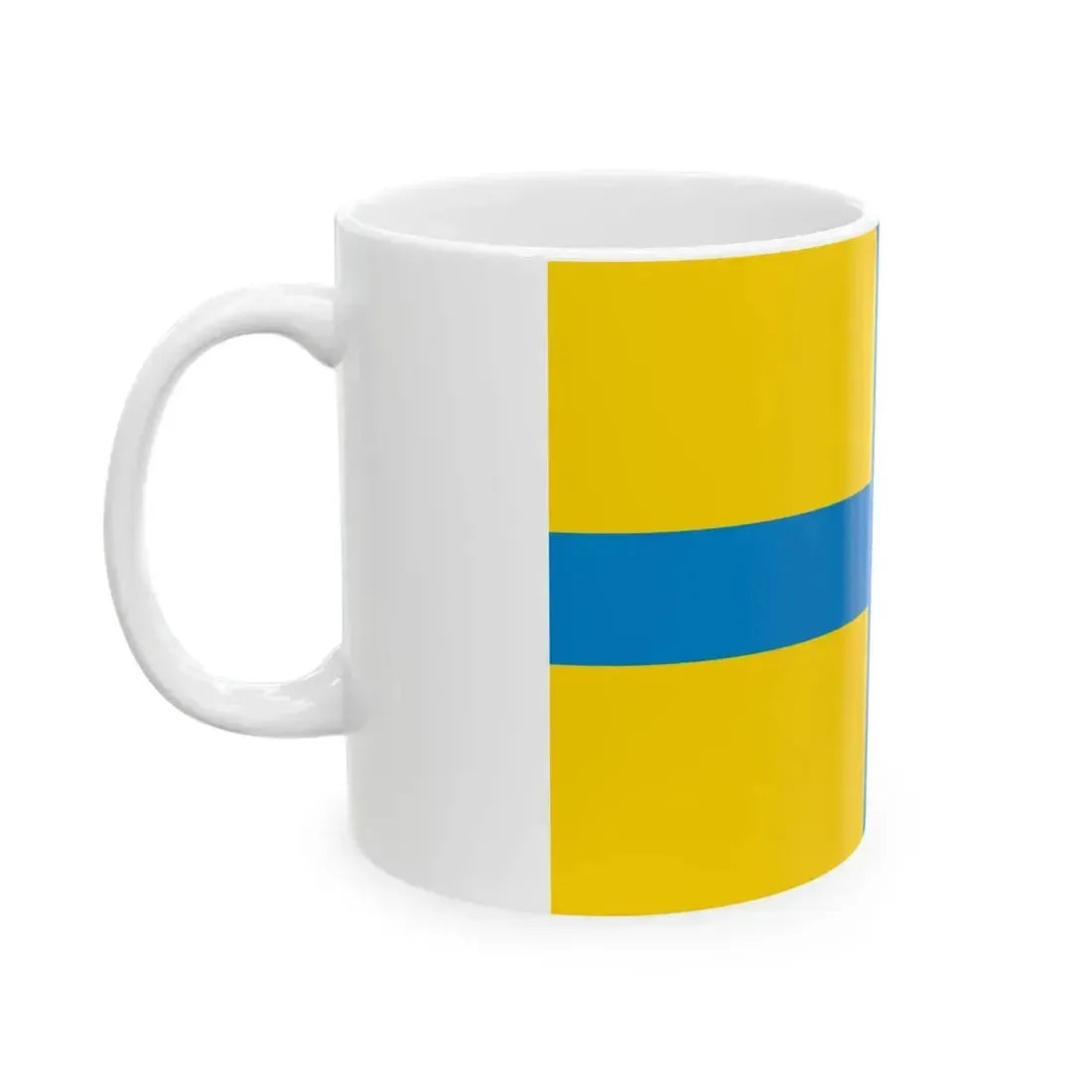 Flag of Parma (Italy) White Coffee Mug - Go Mug Yourself