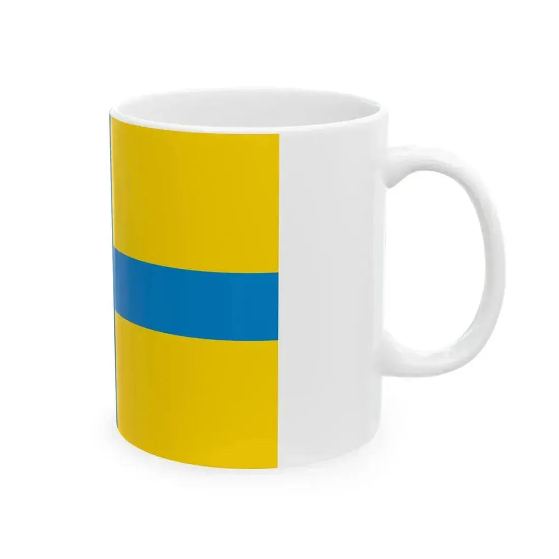 Flag of Parma (Italy) White Coffee Mug - Go Mug Yourself