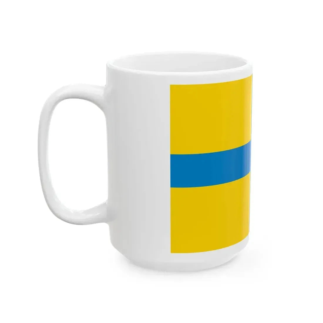 Flag of Parma (Italy) White Coffee Mug - Go Mug Yourself