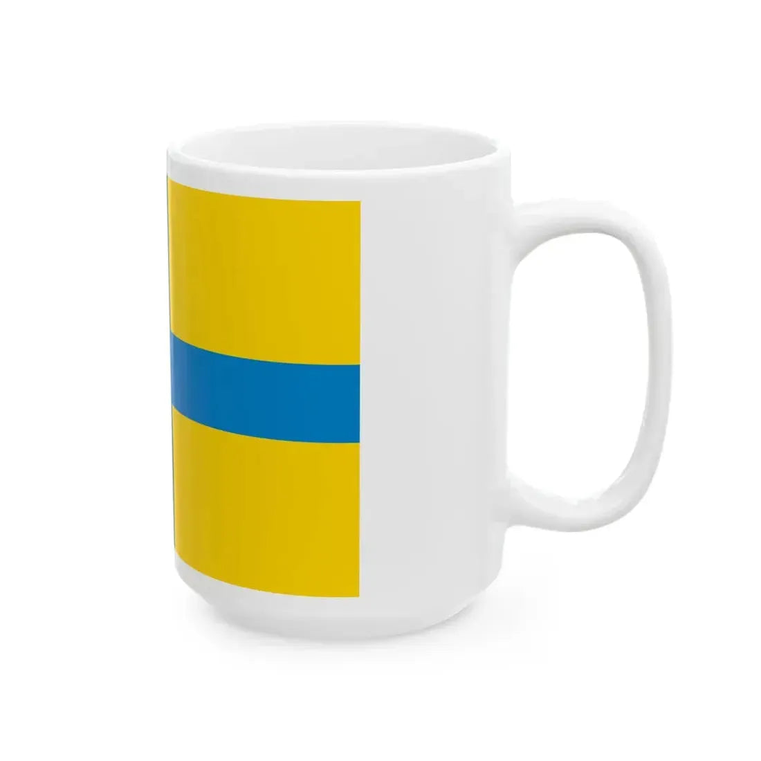 Flag of Parma (Italy) White Coffee Mug - Go Mug Yourself